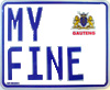 My Fine licence plate